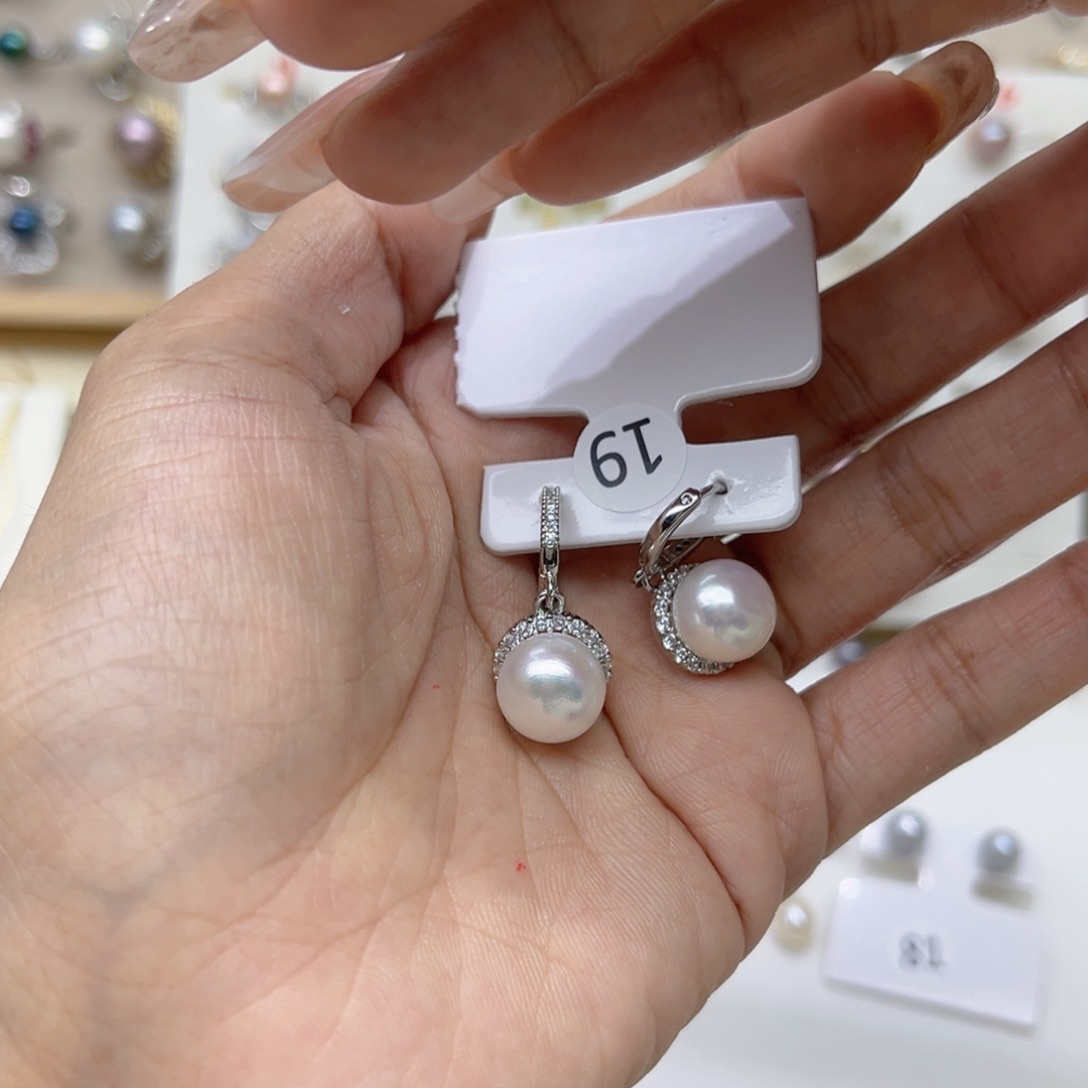 启***云戒指合金淡水珍珠