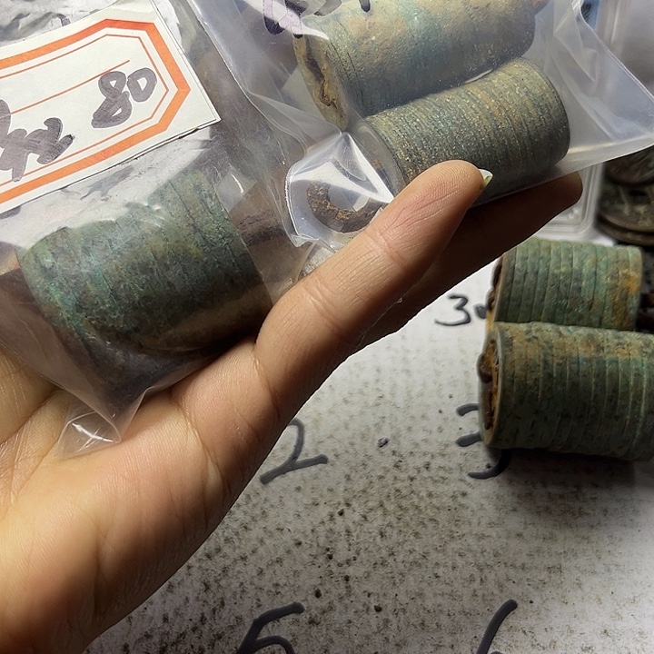 知***乐文创工艺品铜摆件筒子