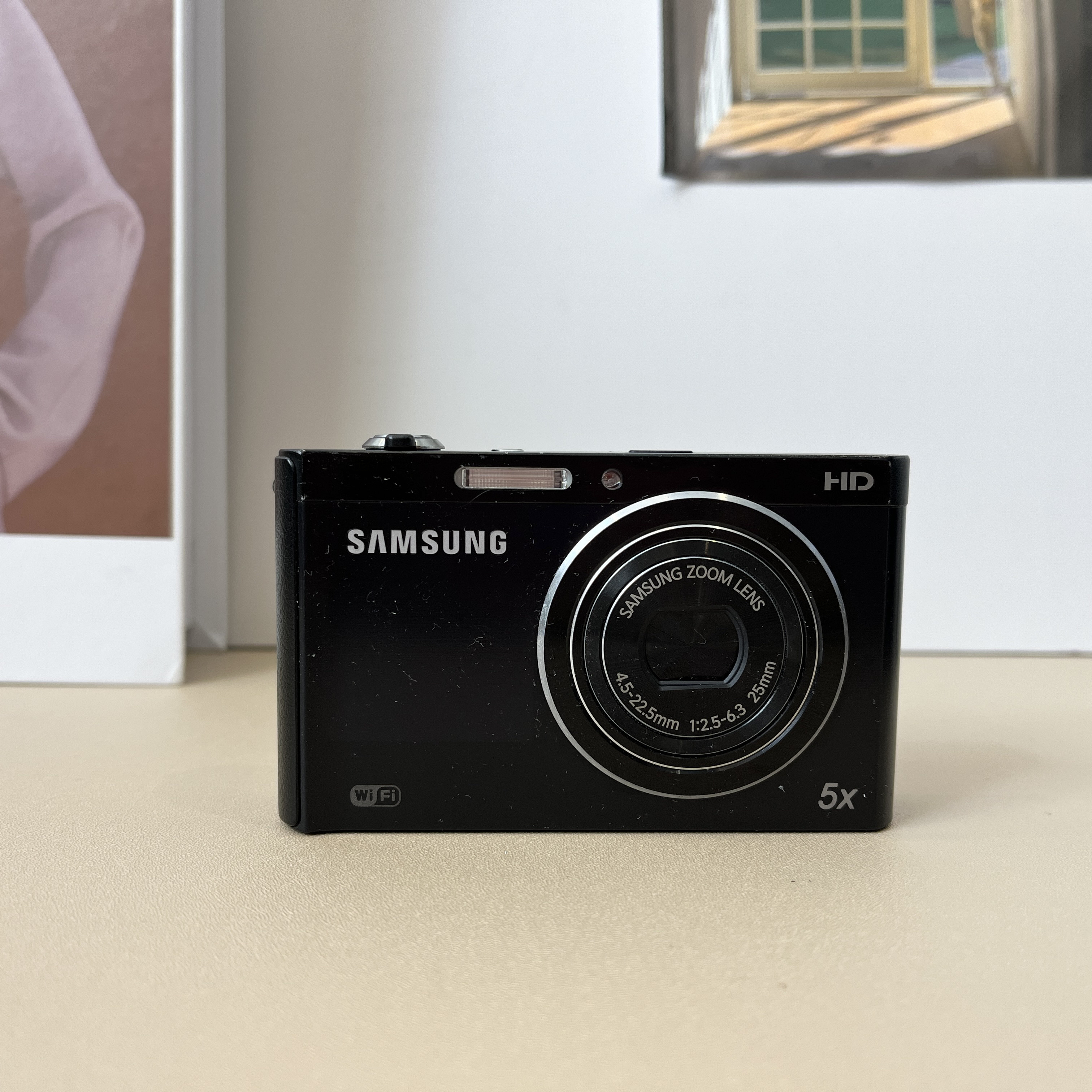 9新 Samsung/三星 Dv300f黑色 双面屏可自拍 1600万像素5倍变焦