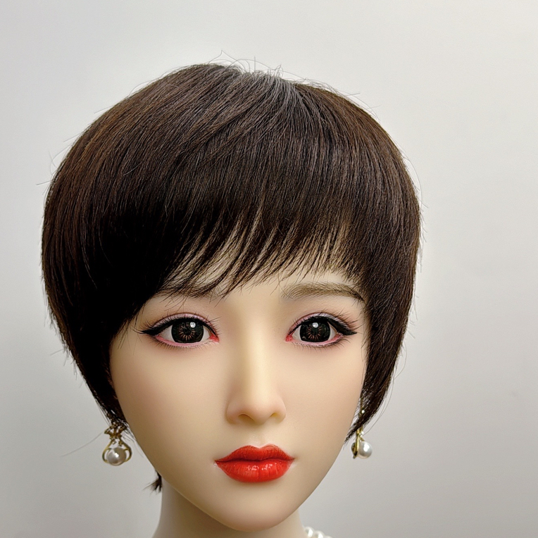 张姐假发 高端假发 女士直发