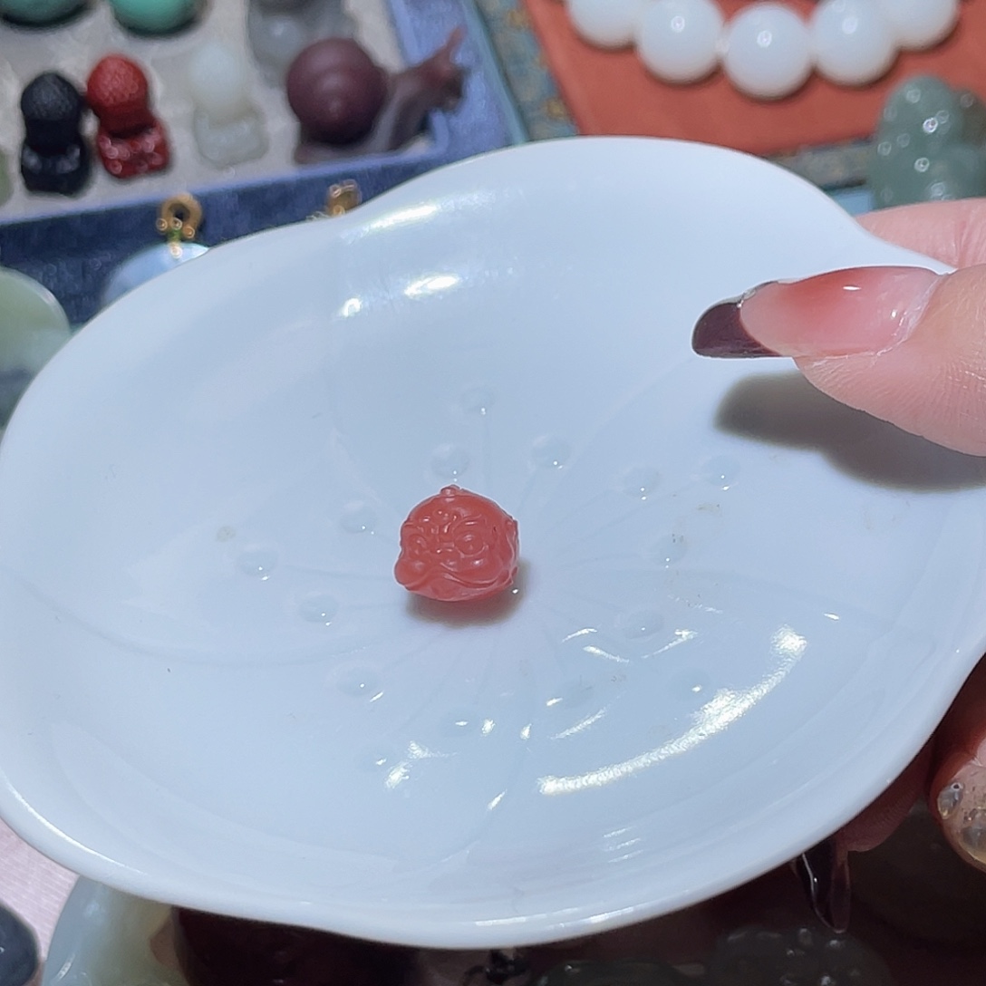 南红玛瑙未镶嵌颈饰