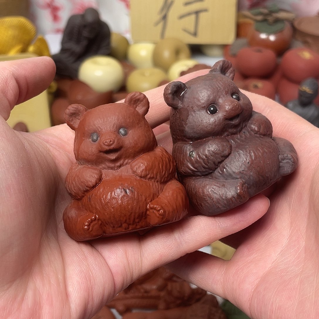 紫砂茶宠紫砂瑕疵