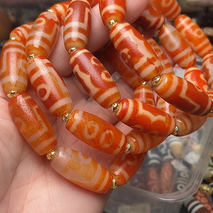 玛瑙/玉髓未镶嵌手链发一条