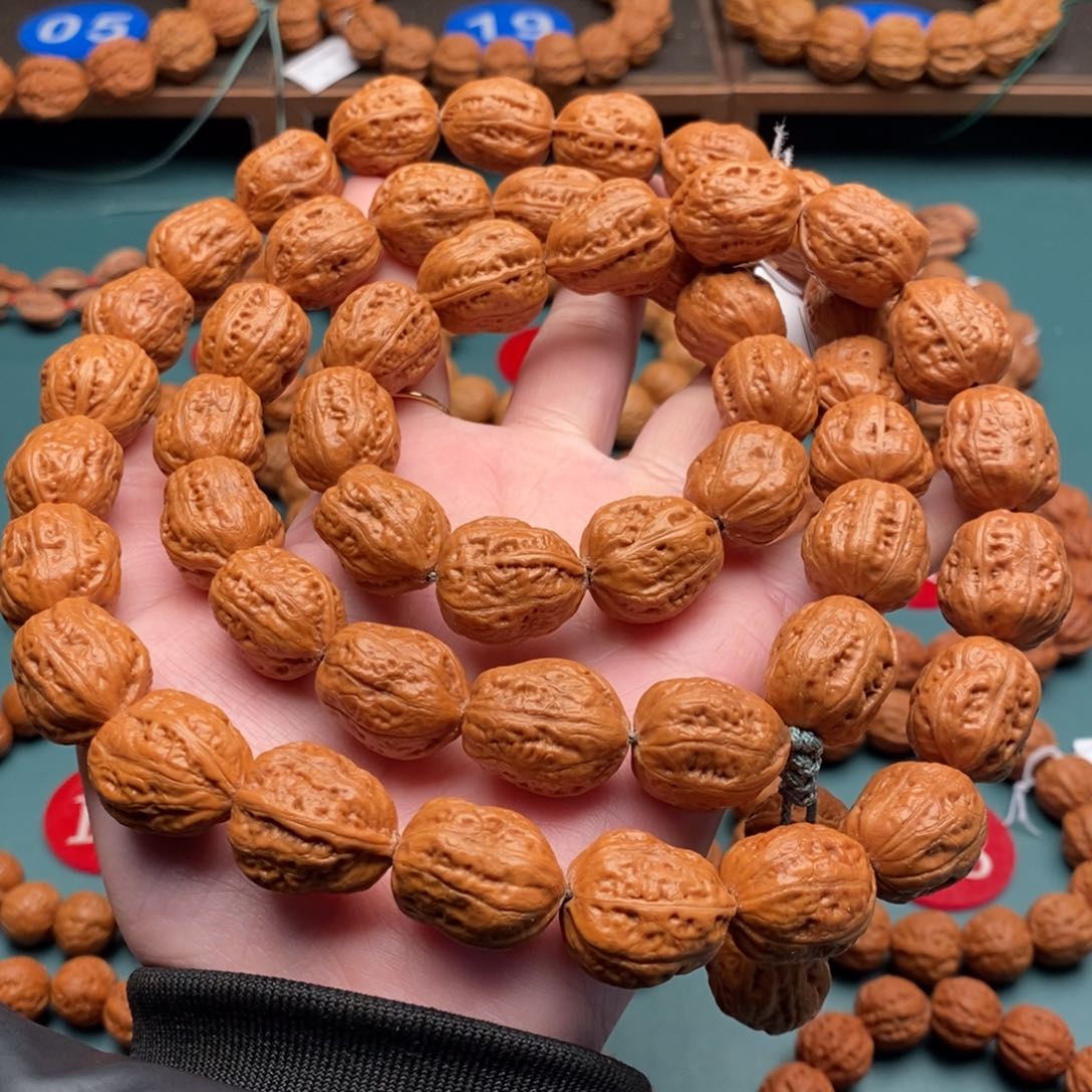 文玩核桃手串17尺寸脖挂蛙