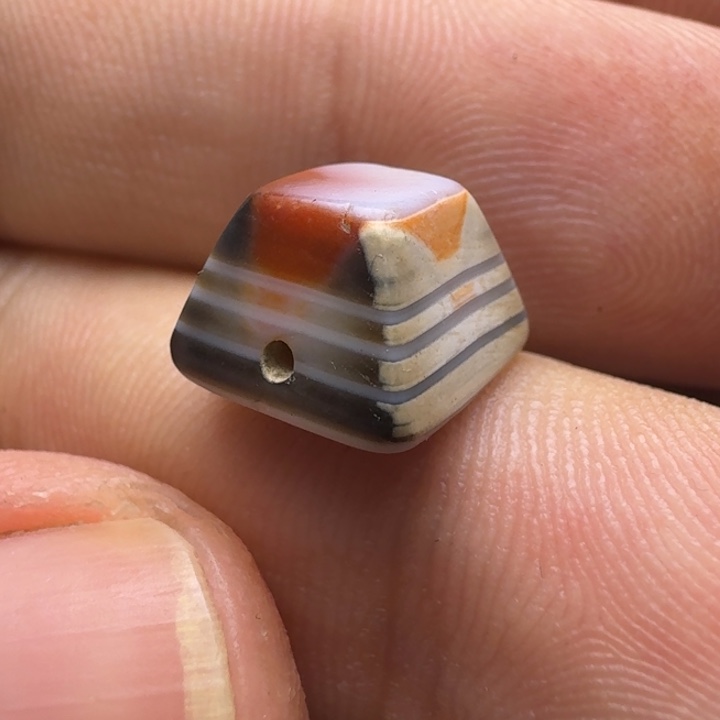 清***客玛瑙/玉髓合金颈饰