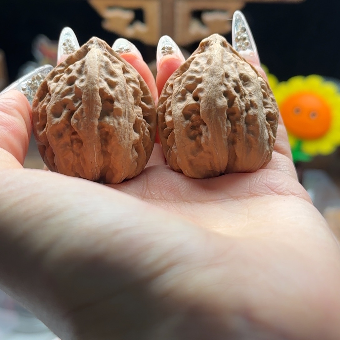文玩核桃把件关东木子楸百核68