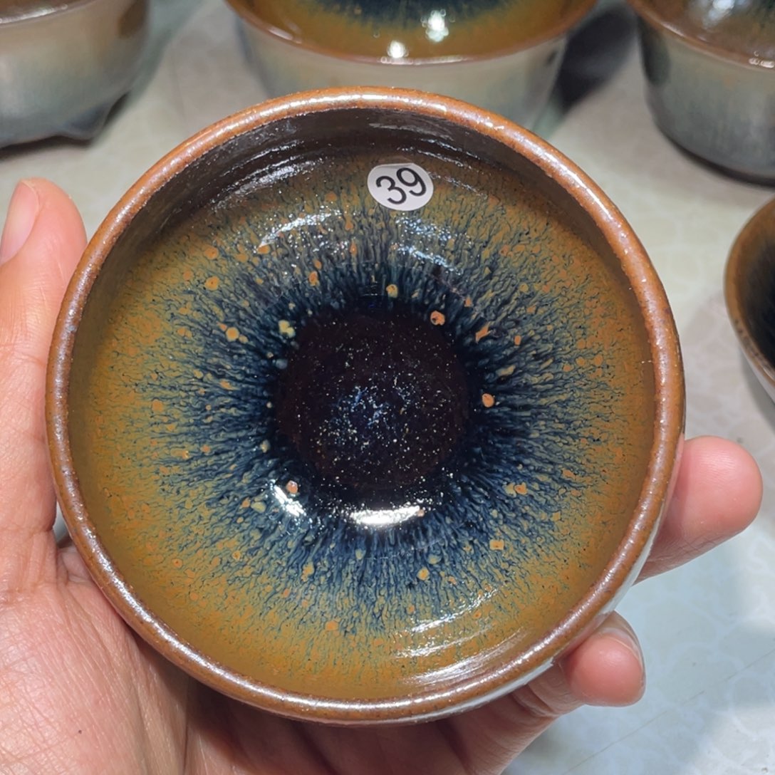 茶盏龙窑柴烧建盏39