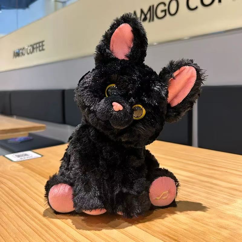 玩偶歪头萌宠小狗学说话唱歌毛绒公仔科学实验