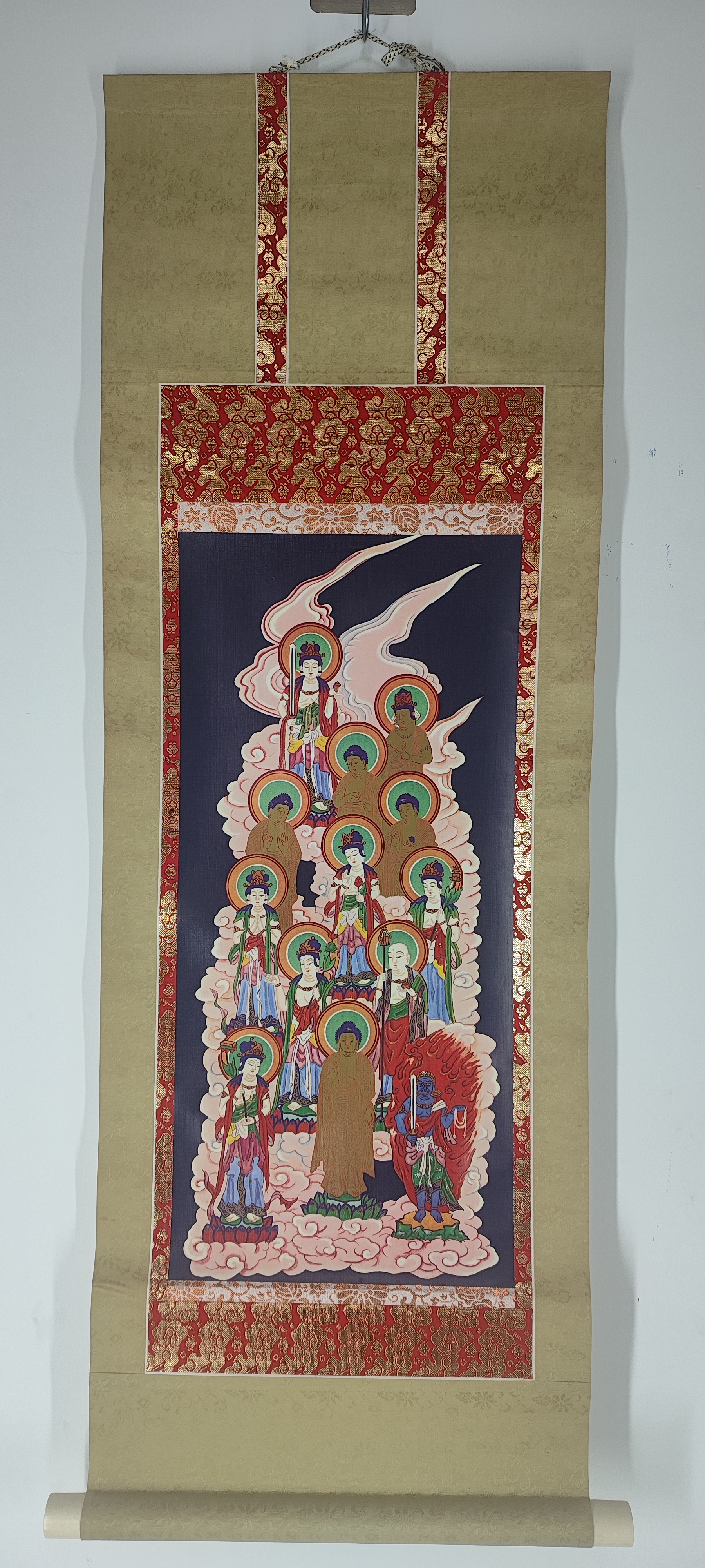 001十三佛（画心218×472 ）装饰画
