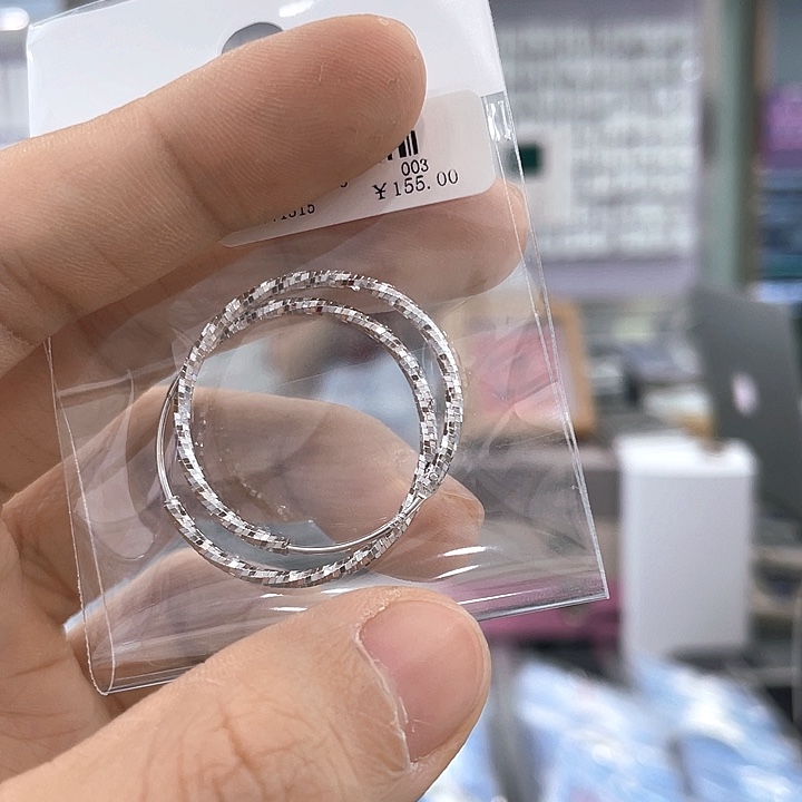 无925银纯银耳圈纯银