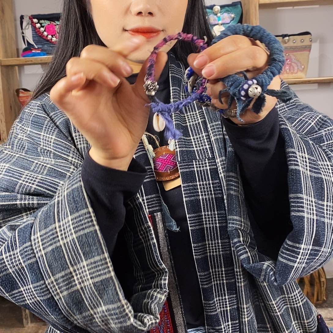织绣手工制作工艺手绳