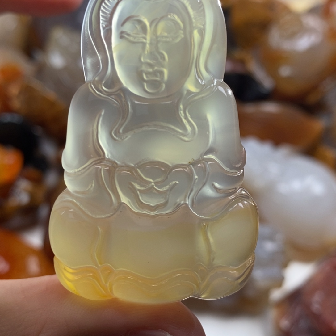 玛瑙/玉髓未镶嵌颈饰