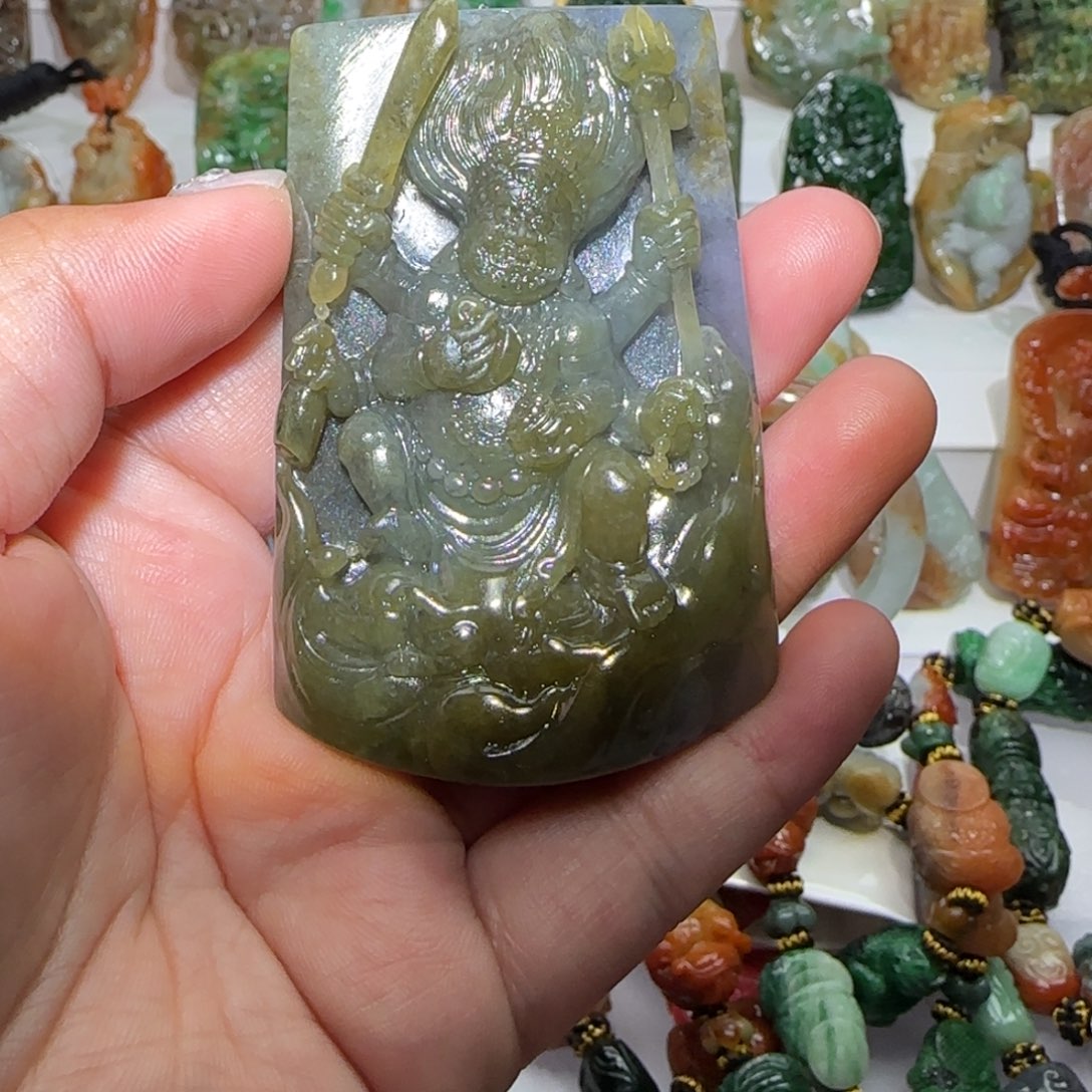 定制翡翠未镶嵌天然缅甸