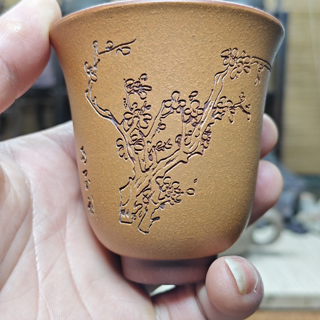 紫砂茶杯紫砂主人杯子