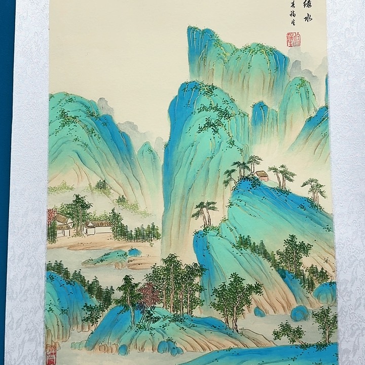 国画书法作品多次参加