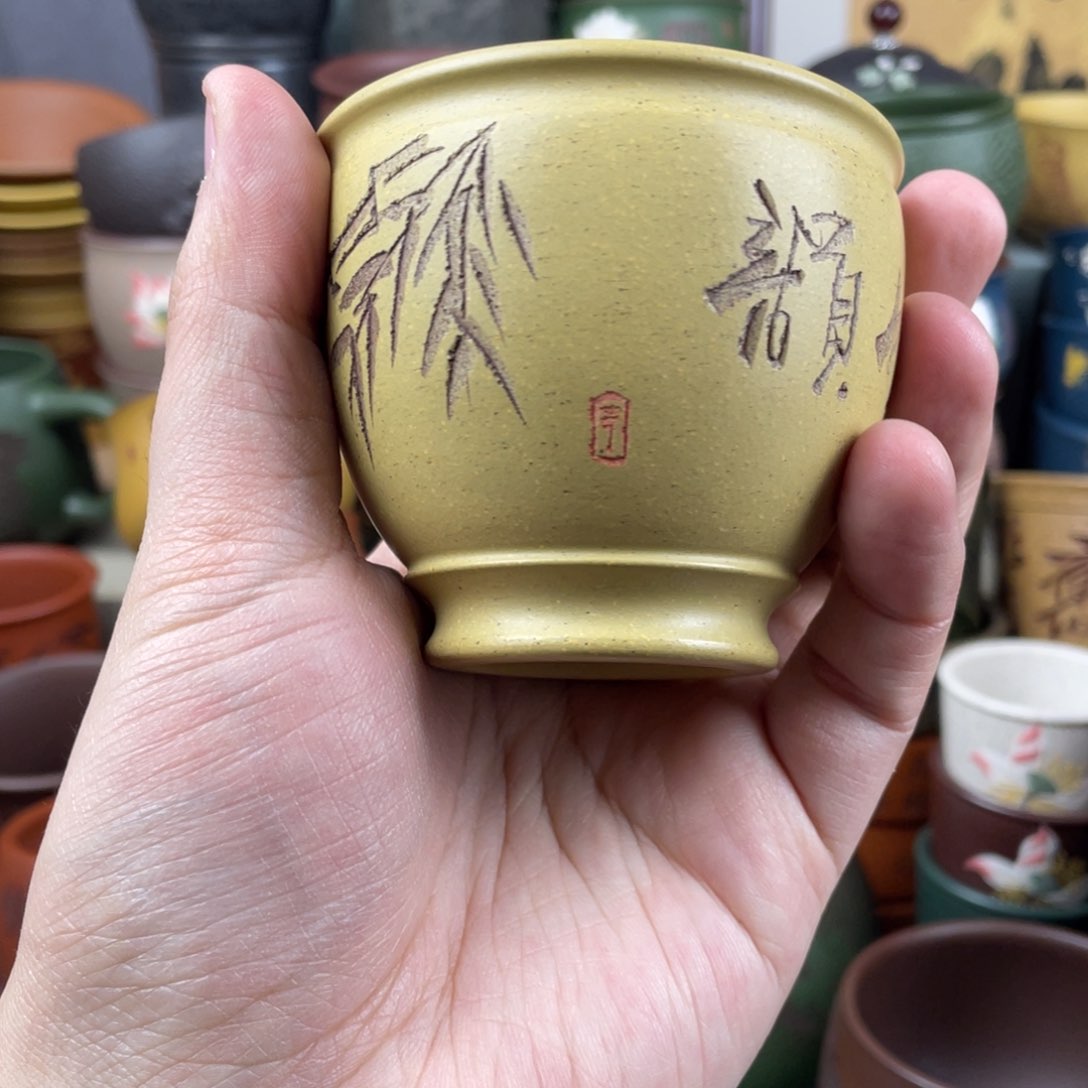 紫砂茶杯紫砂茶杯