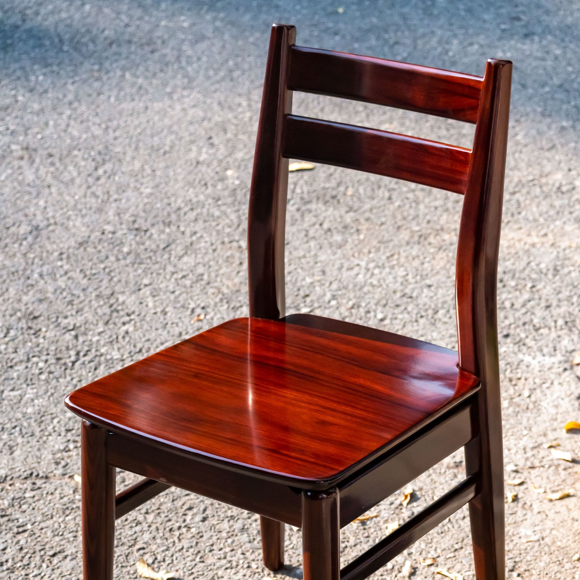 整装全乌金木餐椅餐桌椅子家用凳子中式原木书房饭店餐厅靠背椅