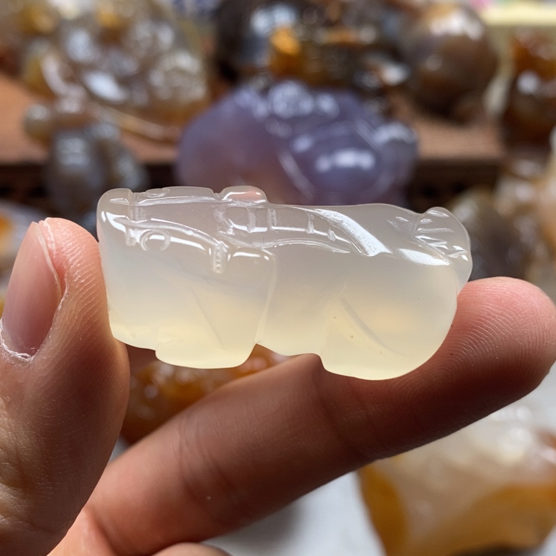 玛瑙/玉髓未镶嵌颈饰