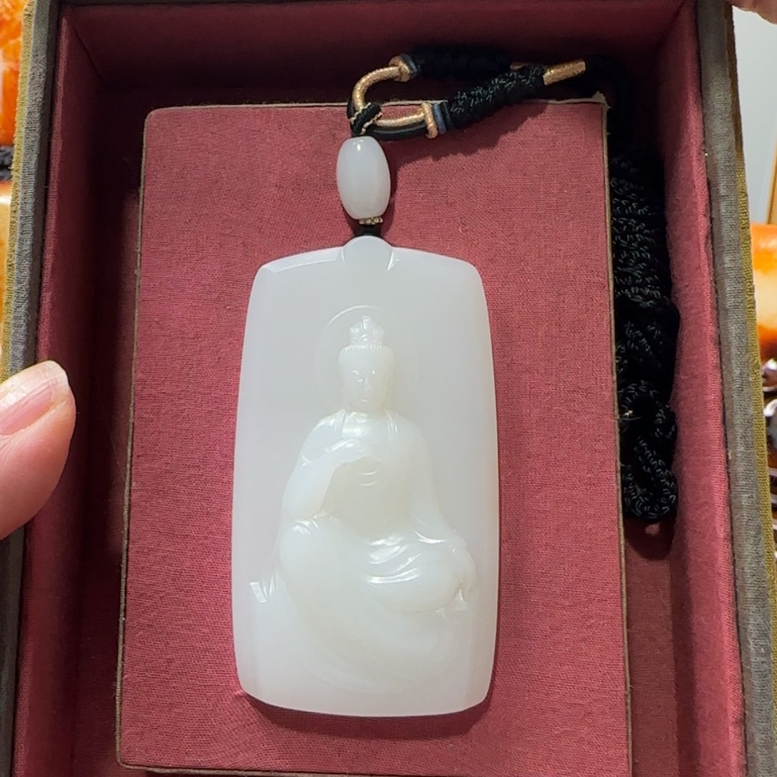 和田玉挂件未镶嵌