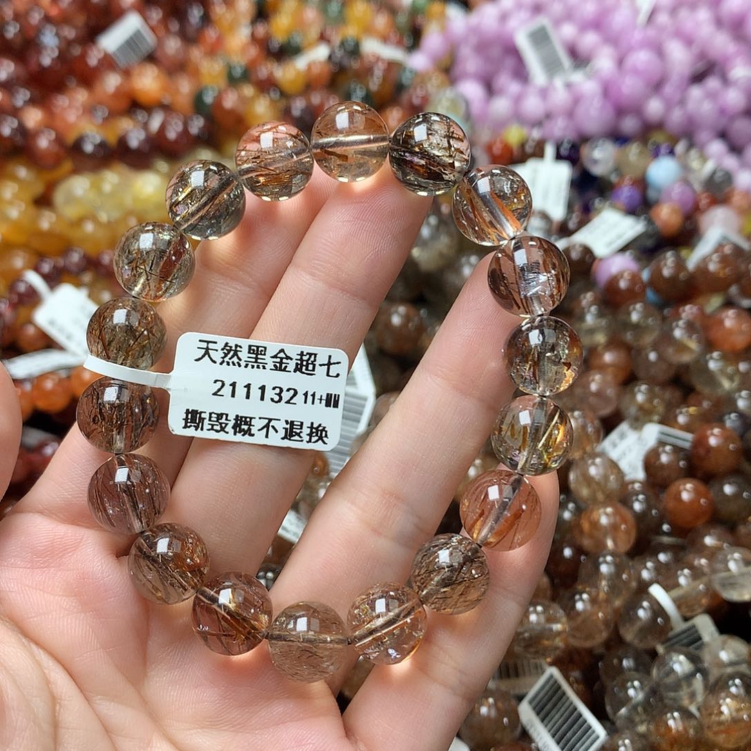 水晶手链未镶嵌，