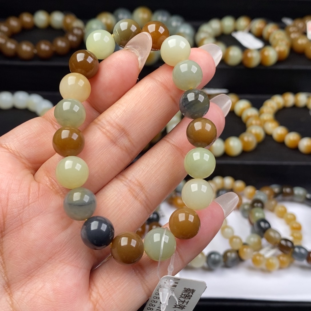 和田玉手串未镶嵌?***?