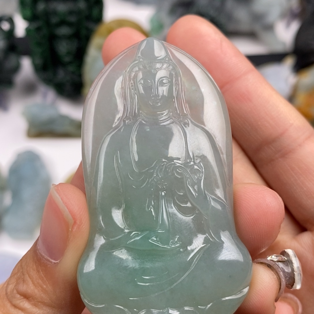 定制翡翠未镶嵌天然