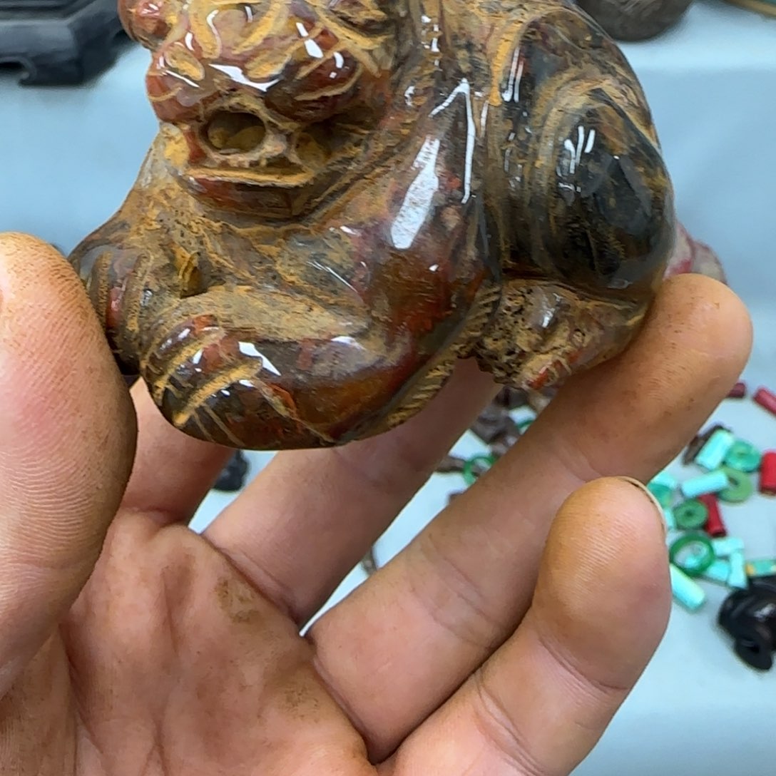 未镶嵌和田玉（糖玉）珠宝奇石用****2