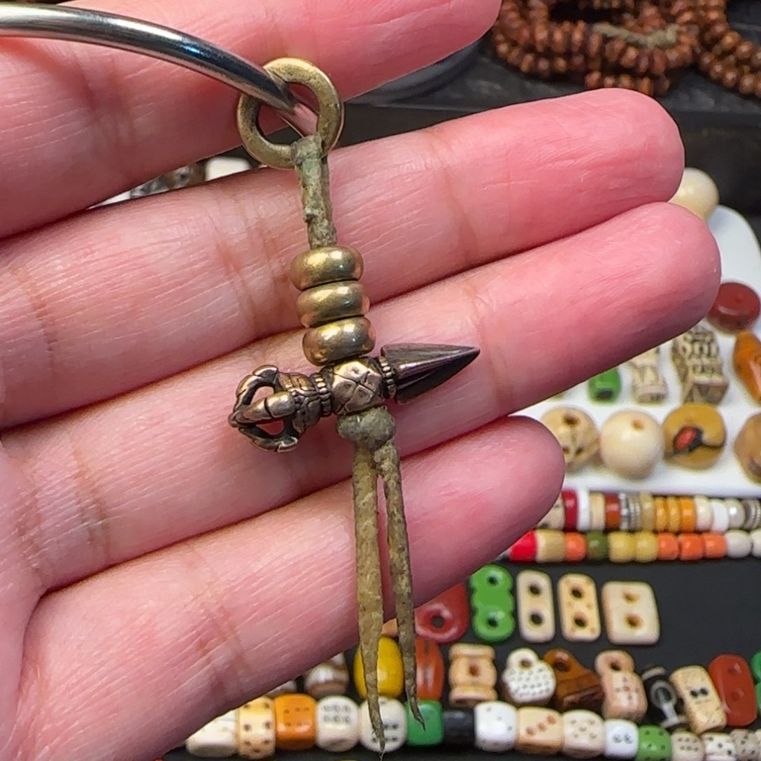 黄铜合金铜念珠侧挂