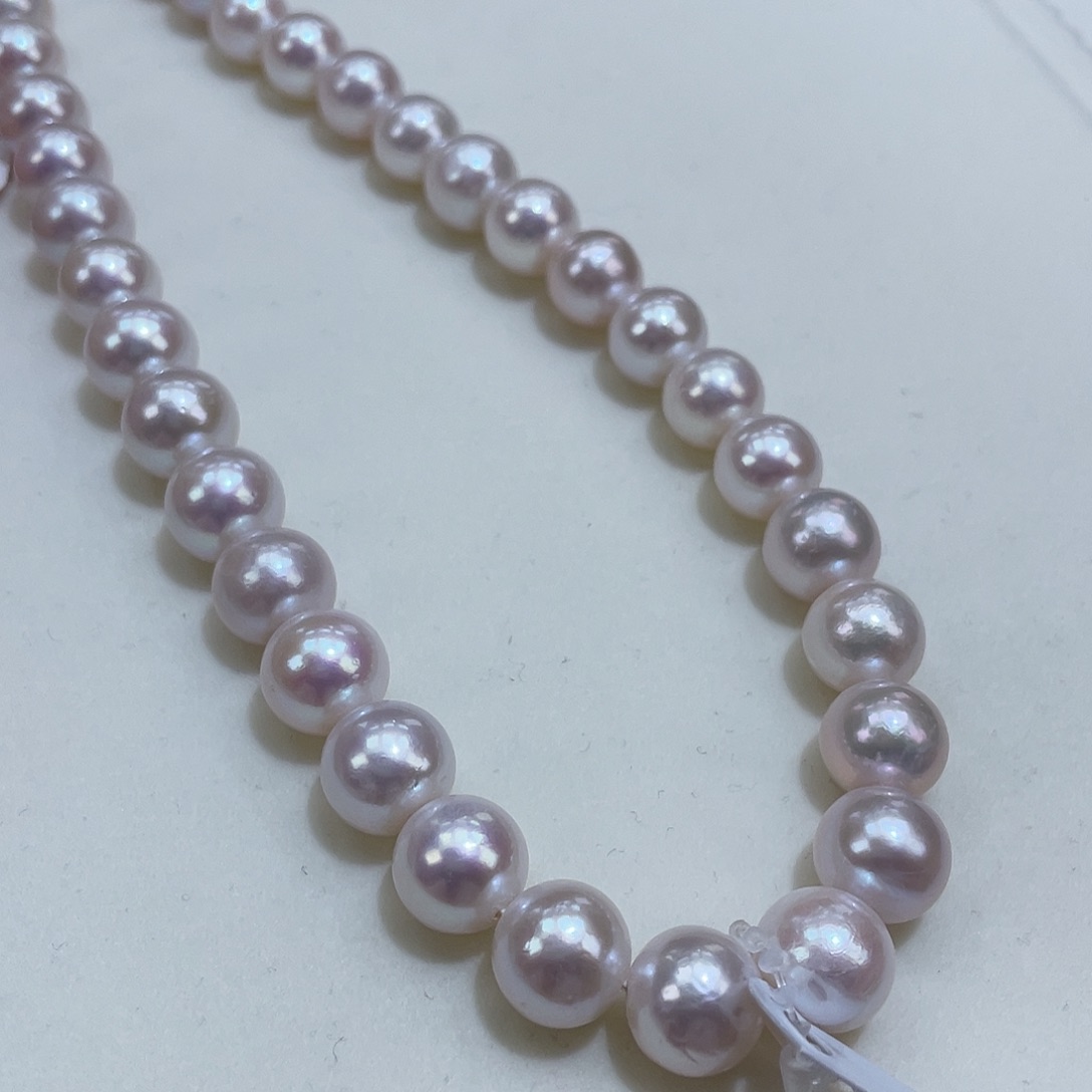 淡水珍珠9/11正圆炫彩赛天女刺眼亮银S925镶嵌