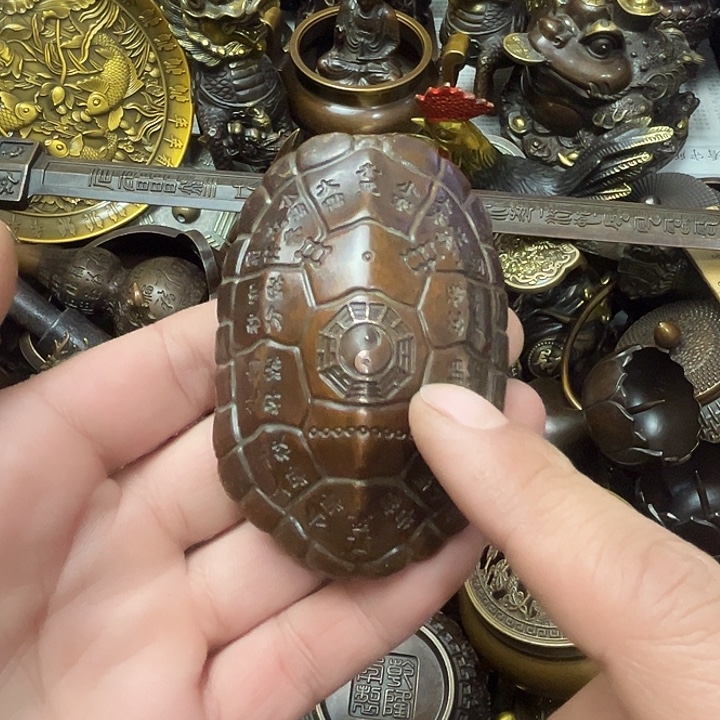 顺顺利利，铜器摆件