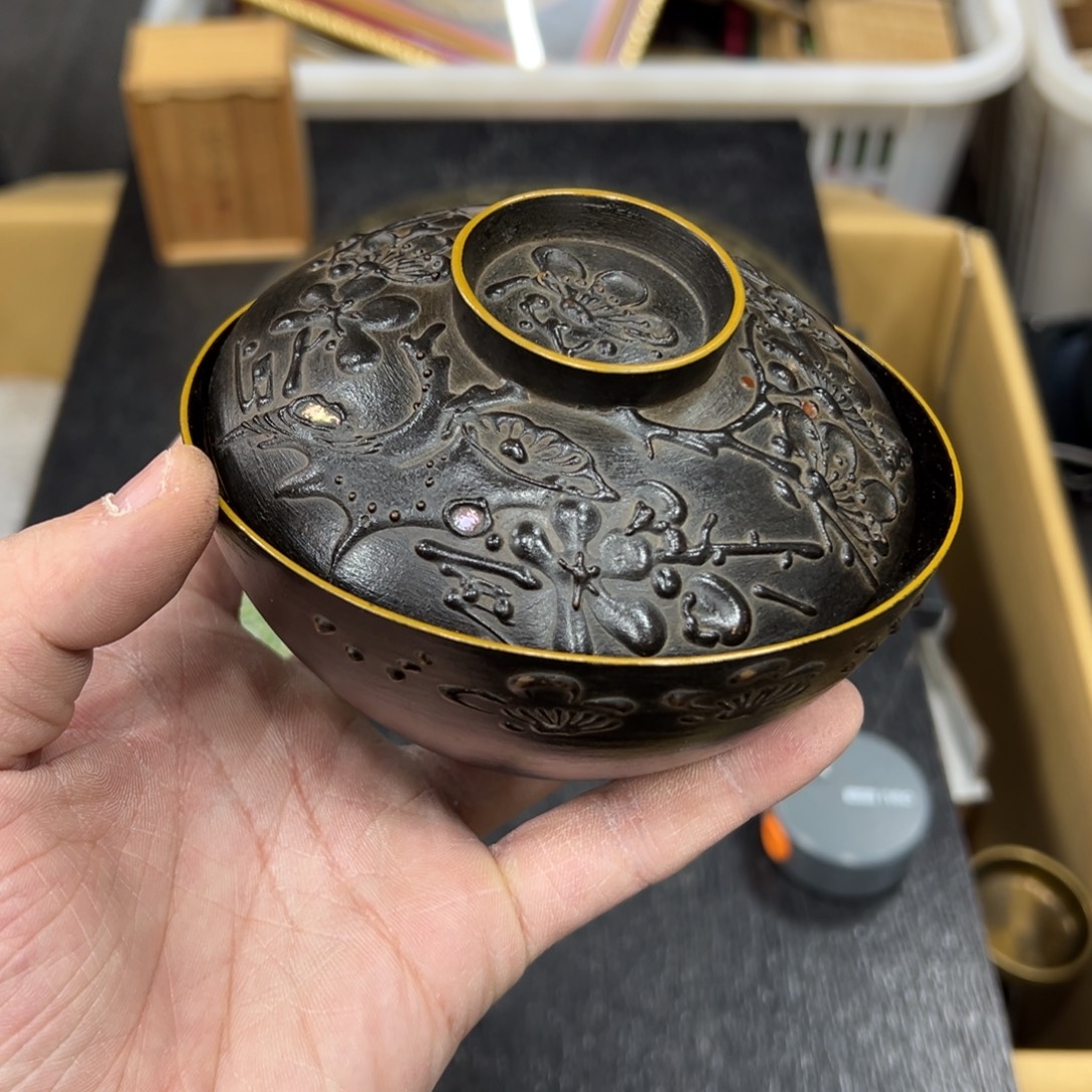 木中古工艺品摆件