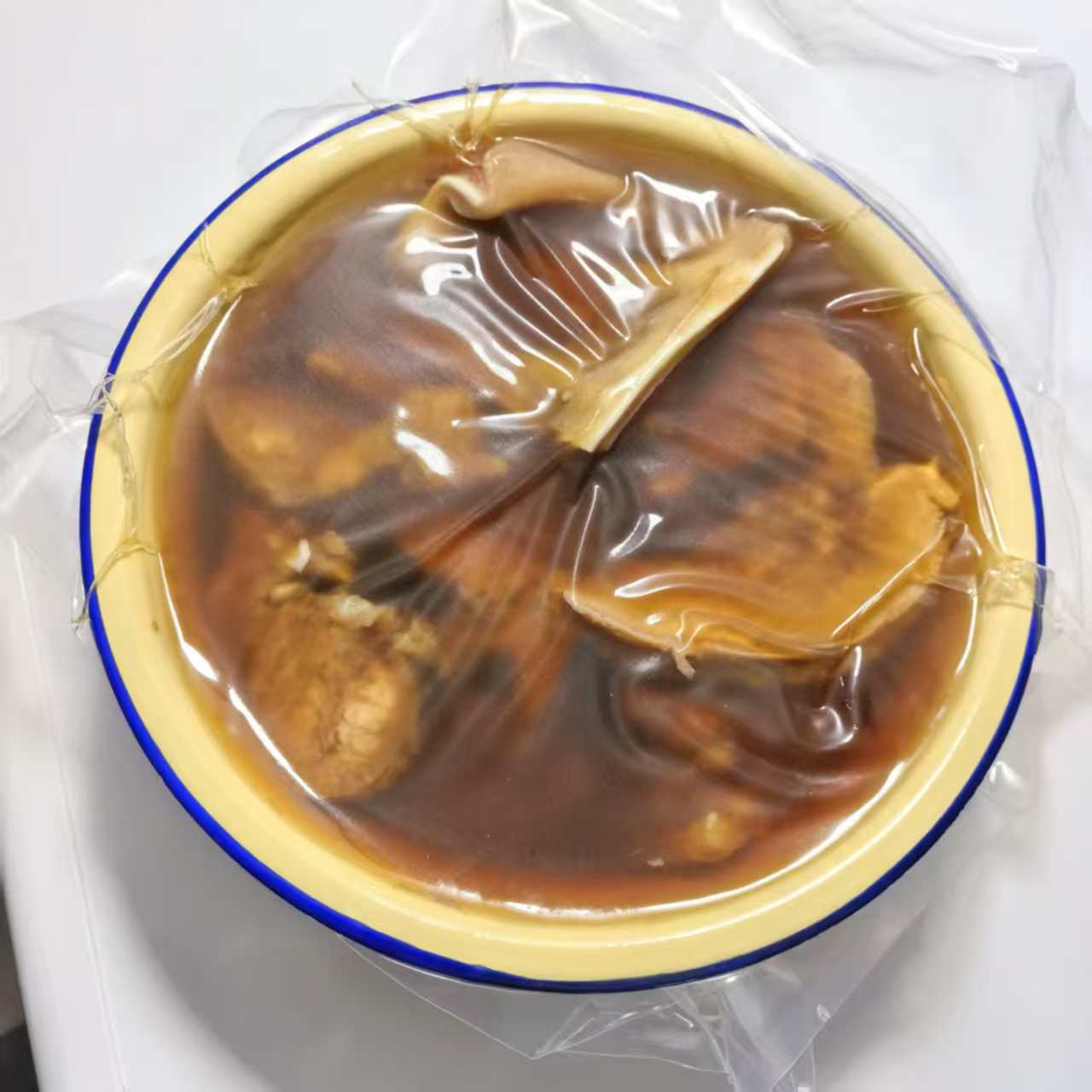 特色猪肉冻整盆发货
