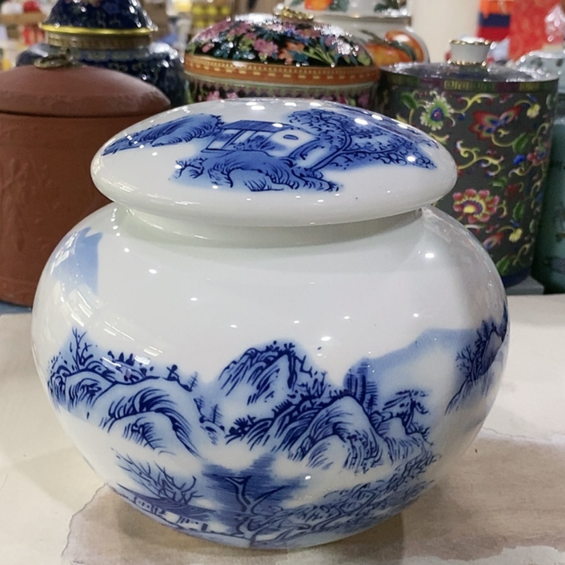 【闪购商品】罐陶瓷茶叶罐密封罐