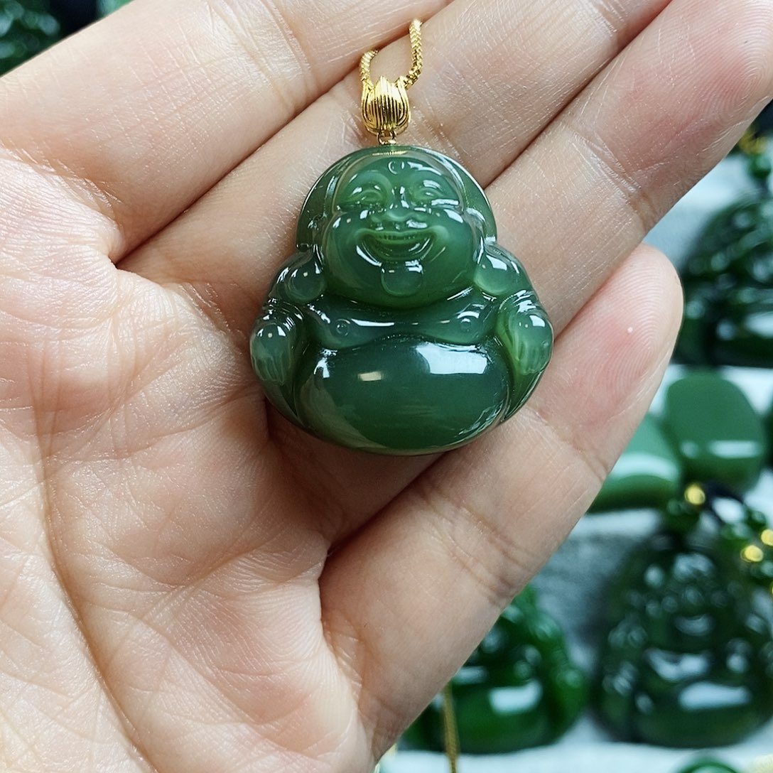 和田玉（碧玉）未镶嵌颈饰