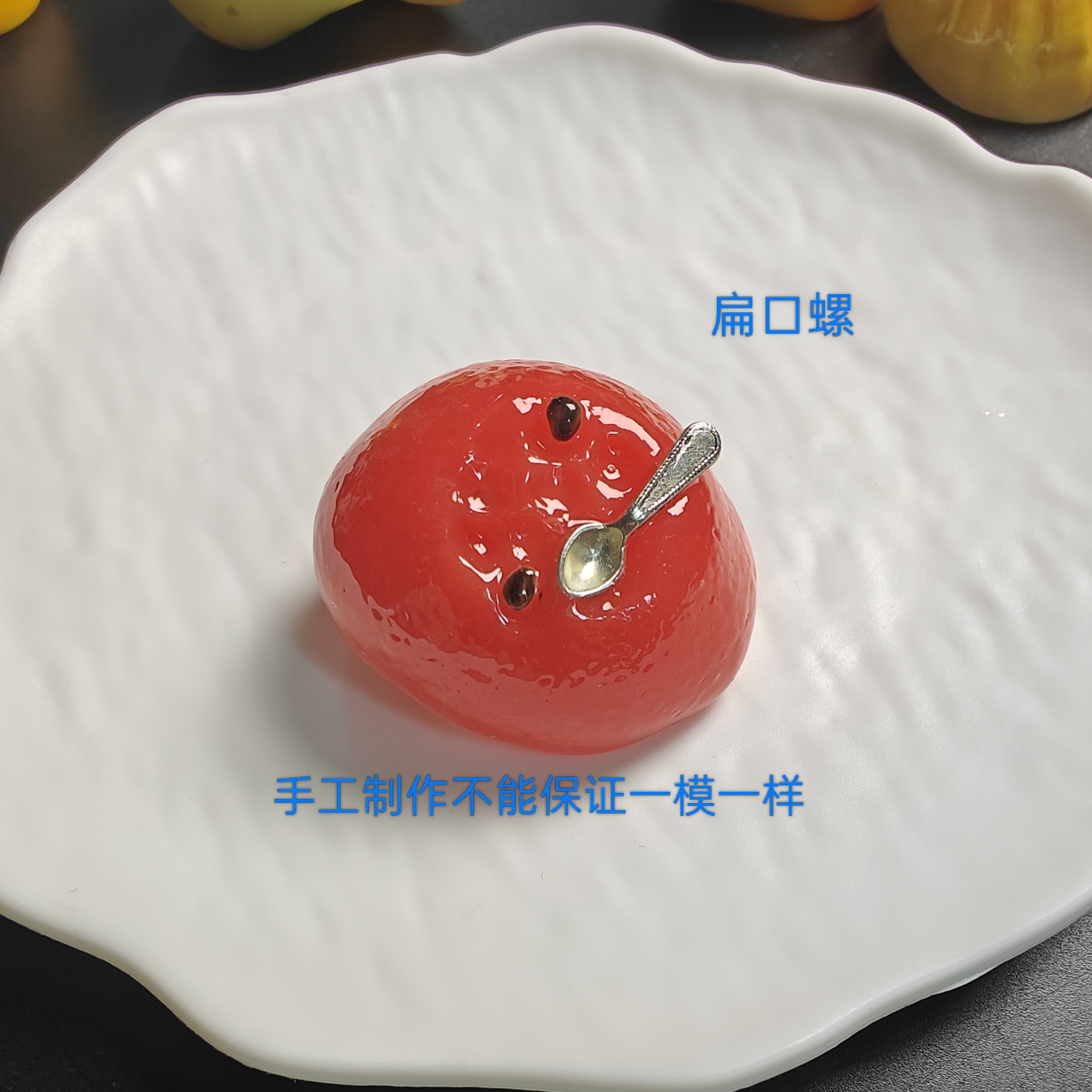 寄居蟹替换壳手工diy蟹缸造景装饰天然海螺彩绘塑形西瓜肉扁口
