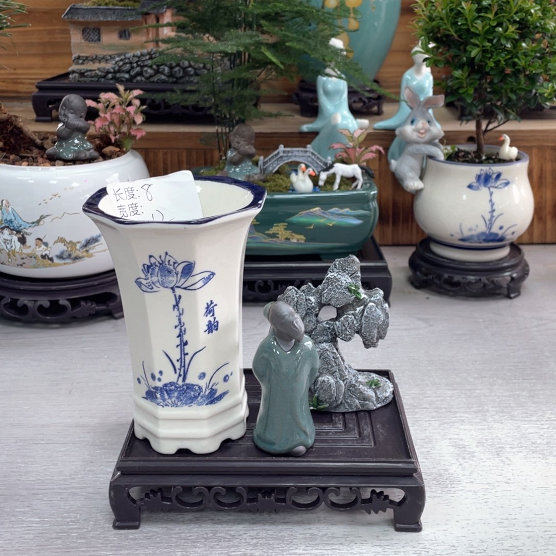 陶瓷紫砂花盆抢购浮力