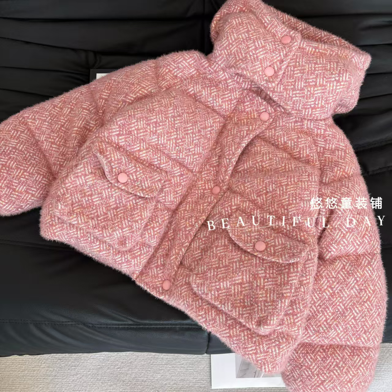 冬季棉服女童女宝宝冬常规款保暖厚款百搭淑女休闲风