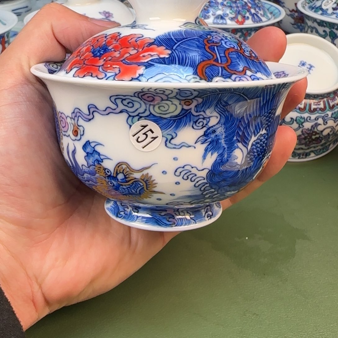 彦祖纯手工手绘茶具151