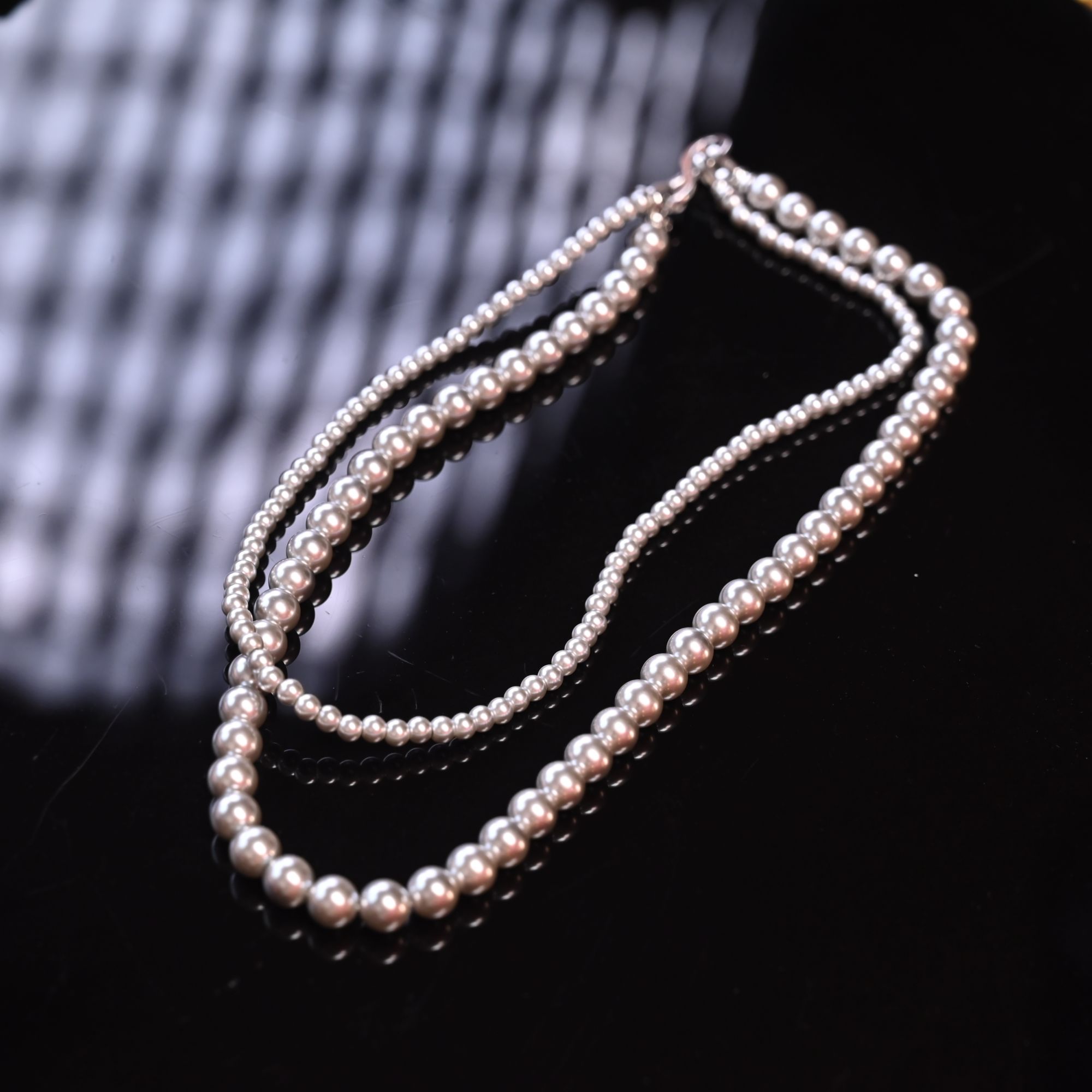 非金属布艺吊坠 【真多珠珠】 手工项链