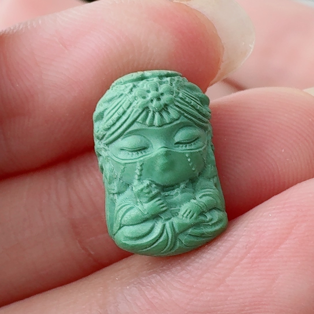 未镶嵌绿松石珠宝奇石