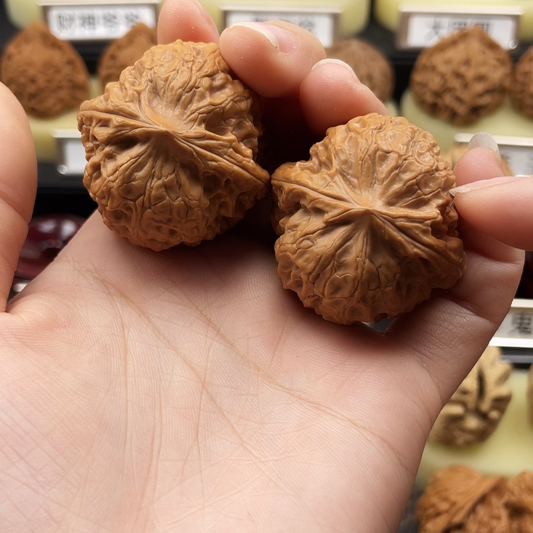 文玩核桃把件大团圆40全品