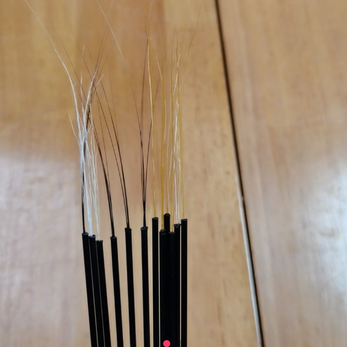 黑白虫芡草碳素芡草鼠须黄鼠狼尾雪地松鼠尾单只