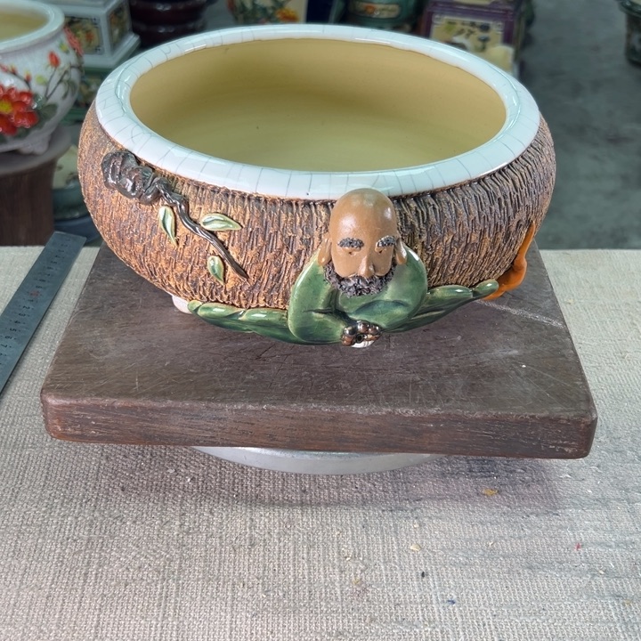 泳坤堂石湾盆陶瓷