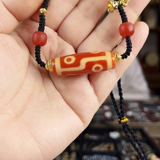 玛瑙/玉髓颈饰合金