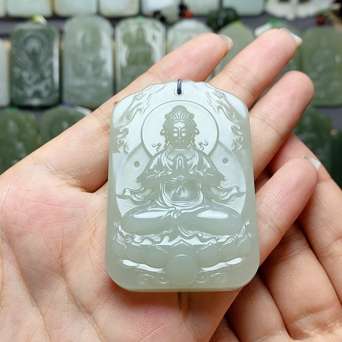 【闪购商品】和田玉未镶嵌颈饰大****羊