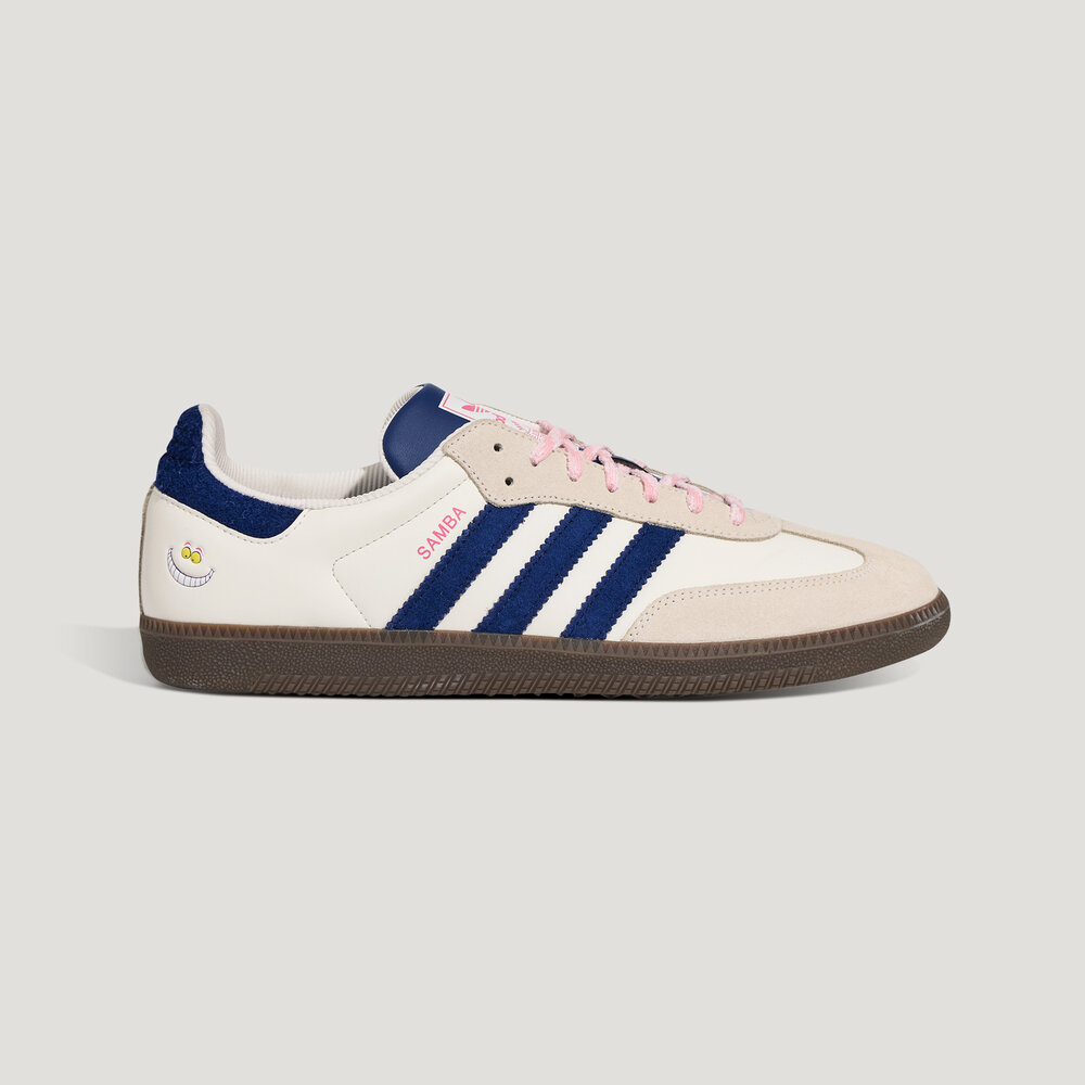 Adidas三叶草SAMBA OG迪士尼柴郡猫联名款运动板鞋德训鞋 KH5899