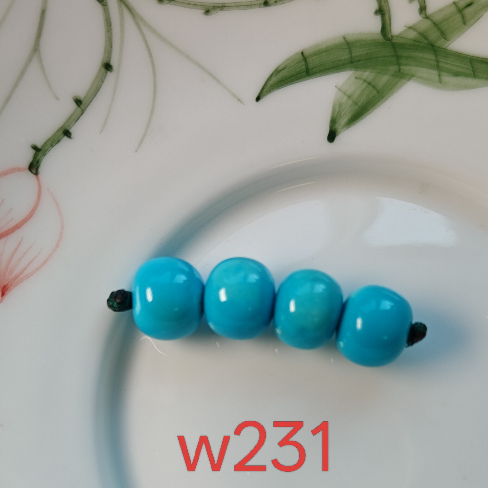W231绿松石圆珠卡7+睡美人
