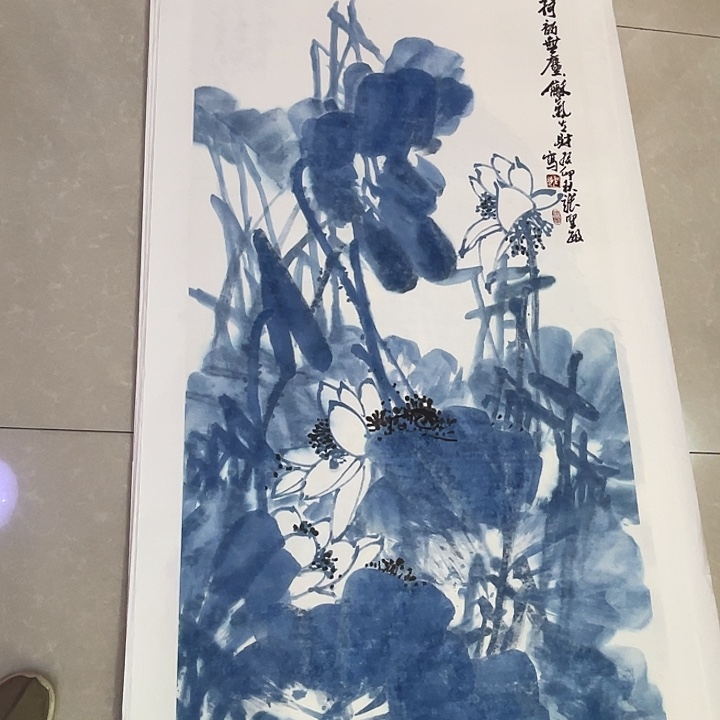 国画张圣敏先生纯手绘作品