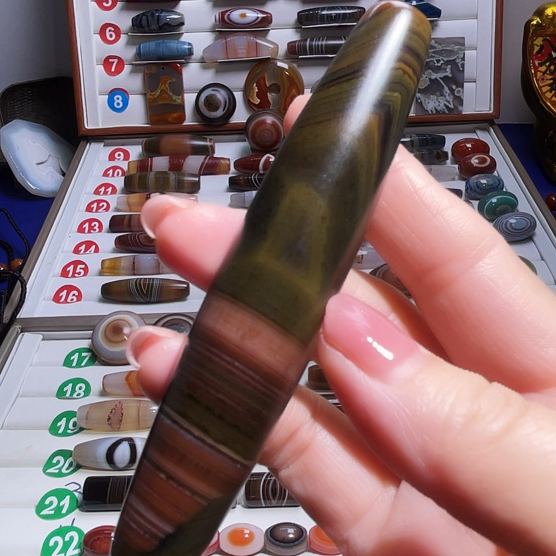 玛瑙未镶嵌吊坠玛瑙桶珠