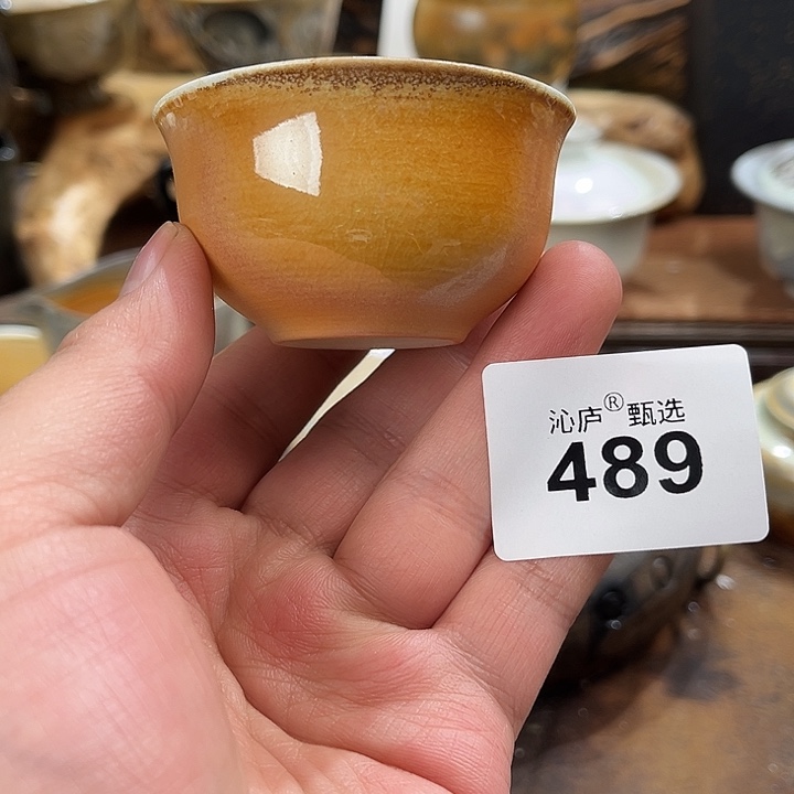 沁庐柴窑古法柴烧全手工茶具